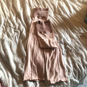 Pink Aluvie Full Length Legwarmers